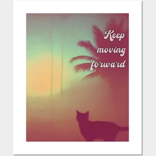 Inspirational cat Posters and Art